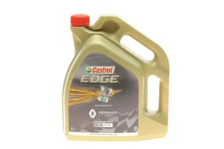 15D1EC Олива EDGE 0W-40 RN17 RSA (5L) CASTROL підбір по vin на Brocar
