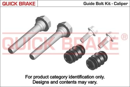 X Клипса крепления тормозной трубки (3/16''- 5mm) защелка под 6mm QUICK BRAKE підбір по vin на Brocar