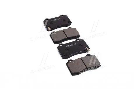 GK0504 Колодки гальм JEEP GRAND CHEROKEE IV 10- HYUNDAI GENESIS Coupe 08- TESLA S 12-15 задн. (вир-во CTR) CTR підбір по vin на Brocar