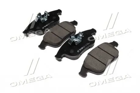 GK0987 Колодки гальм Renault Laguna 07-15 Latitude 10- Megane 08- SAMSUNG SM7 12- передн. (вир-во CTR) CTR підбір по vin на Brocar