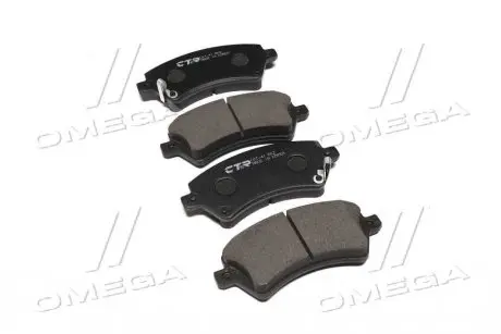 GK1055 Колодки гальм TOYOTA COROLLA (E11), COROLLA (E12U, E12J) передн. (вир-во CTR) CTR подбор по vin на Brocar