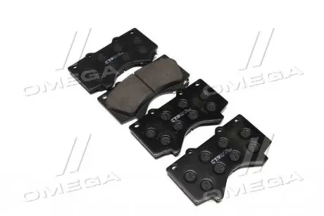 GK1075 Колодки гальм TOYOTA LAND CRUISER 100 4.2D J100 1998- передн. (вир-во CTR) CTR підбір по vin на Brocar