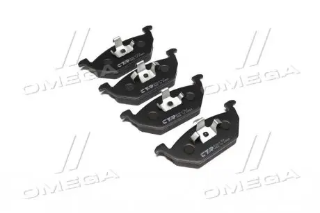 GK1231 Колодки гальм AUDI A3, SEAT CORDOBA, SKODA, VW передн. (вир-во CTR) CTR подбор по vin на Brocar