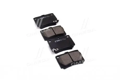 GK0602 Колодки гальм MITSUBISHI PAJERO II (V2W, V4W) задн. (вир-во CTR) CTR підбір по vin на Brocar