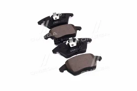 GK1234 Колодки гальм диск. AUDI, SEAT, SKODA, VW передн. (вир-во CTR) CTR підбір по vin на Brocar