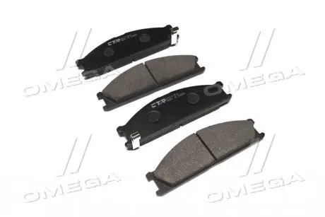 GK0718 Колодки гальм NISSAN TERRANO, VANETTE -95 передн. (вир-во CTR) CTR підбір по vin на Brocar