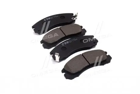 GK0582 Колодки гальм MITSUBISHI GALANT IV (E3A) передн. (вир-во CTR) CTR підбір по vin на Brocar