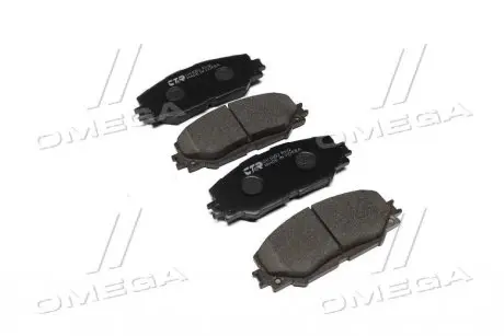 GK1062 Колодки гальм TOYOTA AURIS, RAV 4 передн. (вир-во CTR) CTR підбір по vin на Brocar