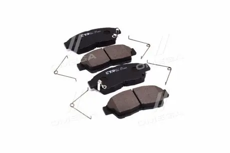 GK1015 Колодки гальм TOYOTA COROLLA -97 передн. (вир-во CTR) CTR підбір по vin на Brocar