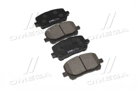 GK1049 Колодки гальм TOYOTA AVENSIS передн. (вир-во CTR) CTR підбір по vin на Brocar
