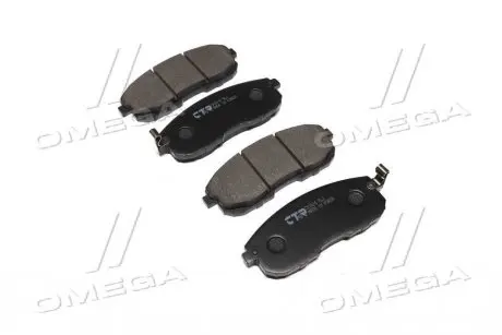 GK0979 Колодки гальм SAMSUNG SM 5 передн. (вир-во CTR) CTR подбор по vin на Brocar