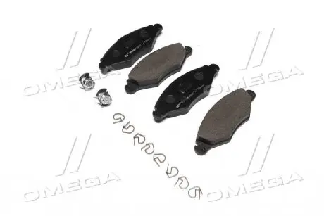 GK0858 Колодки гальм PEUGEOT 206 передн. (вир-во CTR) CTR подбор по vin на Brocar