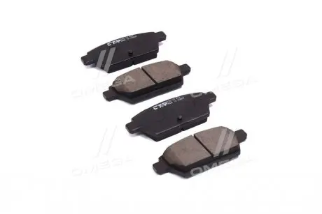 GK0709 Колодки гальм MAZDA 6 07- задн. (вир-во CTR) CTR подбор по vin на Brocar
