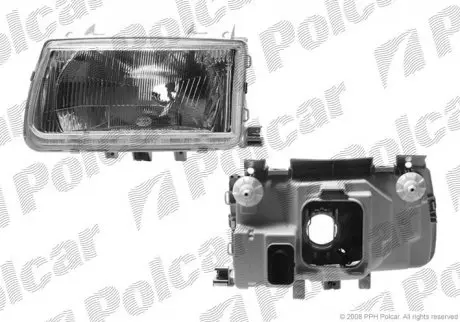 9524101E Фара основна POLCAR підбір по vin на Brocar