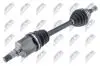 NPWFR151 Приводной вал ford transit connect/mtm 6b,fv613b437aa NTY підбір по vin на Brocar