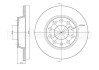 Гальмівний диск задн. Exeo/A4/A4 05-13 800-749C