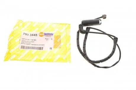 7003445 Датчик зносу гальмівних колодок AUTOTECHTEILE 700 3445 AUTOTECHTEILE підбір по vin на Brocar