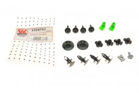 4328793 Кріплення бампера VAN WEZEL 4328793 VAN WEZEL подбор по vin на Brocar