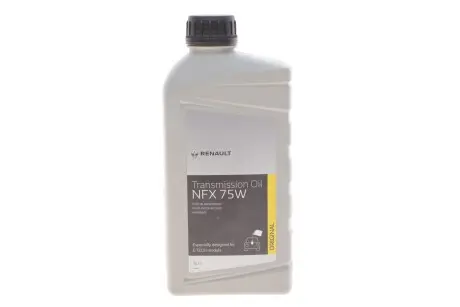 7711945721 7711945721 OE RENAULT ТРАНСМІСІЙНА ОЛИВА NFX SAE 75W 1L RENAULT підбір по vin на Brocar