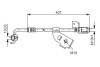 1987481113 Шланг гальмівний передн.прав.Escort 94- BOSCH підбір по vin на Brocar
