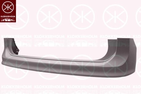 9563950A1 Бампер, грунтований, задн., верхня частина KLOKKERHOLM подбор по vin на Brocar