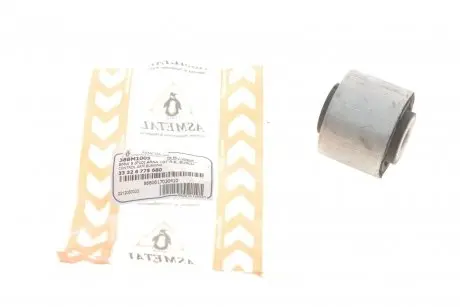 38BM1005 Сайлентблок важеля ASMETAL 38BM1005 ASMETAL підбір по vin на Brocar