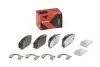P30055X Комплект гальмівних накладок, дискове гальмо BREMBO підбір по vin на Brocar