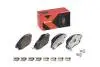 P28045X Комплект гальмівних накладок, дискове гальмо BREMBO підбір по vin на Brocar