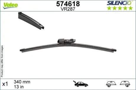 574618 Щітка двірника VALEO підбір по vin на Brocar
