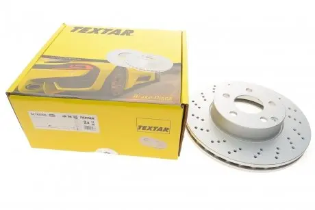 92165005 Диск гальмівний TEXTAR 92165005 TEXTAR підбір по vin на Brocar