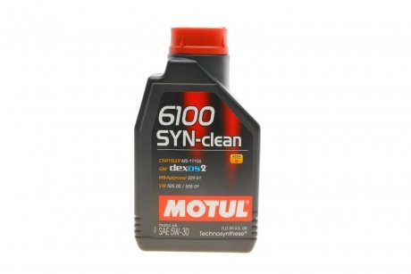 814211 Масло 5W30 6100 SYN-clean (1L) MOTUL підбір по vin на Brocar