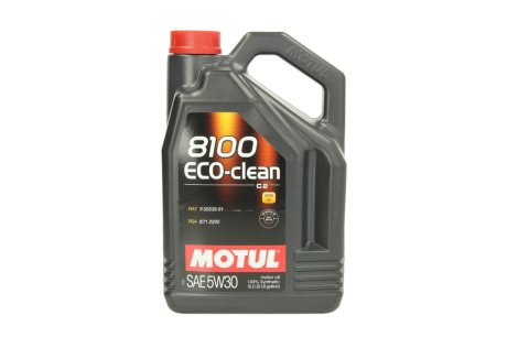 101545 Олива 8100 ECO-CLEAN 5W-30 (5L) MOTUL підбір по vin на Brocar