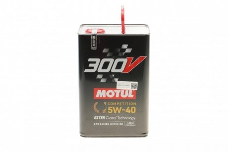 826651 Олива MOTUL 300V Competition 5W40 5L MOTUL 826651 MOTUL підбір по vin на Brocar