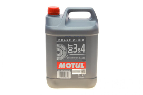 807906 Тормозная жидкость DOT 3&4 (5L) MOTUL подбор по vin на Brocar