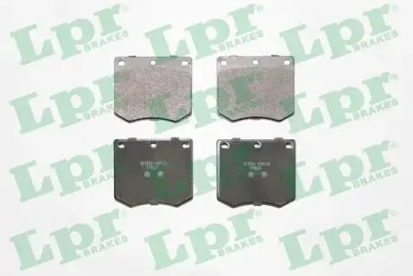 05P126 Комплект гальмівних колодок з 4 шт. дисків LPR підбір по vin на Brocar