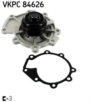 VKPC84626 Автозапчастина SKF подбор по vin на Brocar