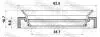 95JAS37621017R САЛЬНИК КП 35.7X62.5X9.8X16.7,KIA, HYUNDAI(вир-во FEBEST) FEBEST підбір по vin на Brocar