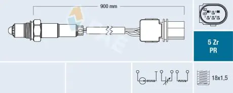 75079 Автозапчастина FAE подбор по vin на Brocar