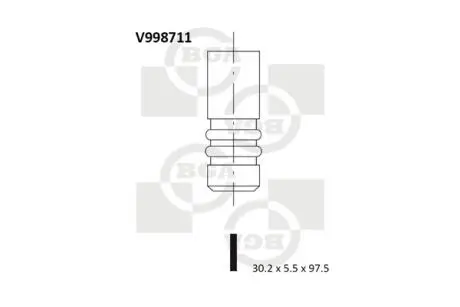 V998711 Автозапчастина BGA подбор по vin на Brocar