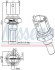 207052 Датчик, температура охолоджуючої рідини NISSENS підбір по vin на Brocar