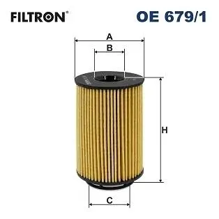 OE6791 Оливний фільтр FILTRON підбір по vin на Brocar