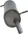 135139 Глушитель, алюм. cталь, задн. часть PEUGEOT 208, CITROEN C3, C4, OPEL CROSSLAND (135-139) BOSAL BOSAL підбір по vin на Brocar