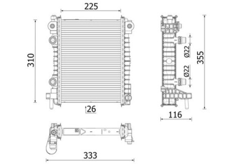 CR2707000P Автозапчастина MAHLE / KNECHT підбір по vin на Brocar