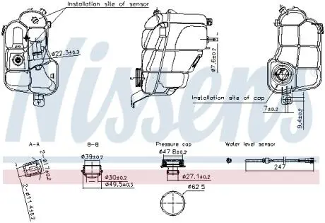 996294 Автозапчастина NISSENS подбор по vin на Brocar