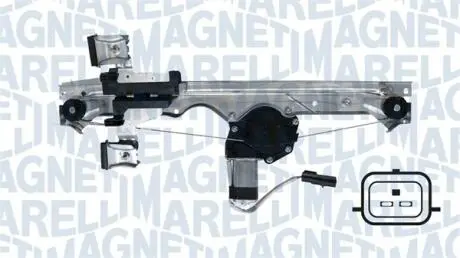 350103170374 Склопідіймач MAGNETI MARELLI підбір по vin на Brocar