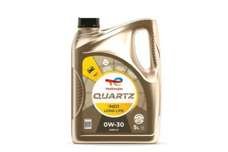 0W30QILL5L Олива QUARTZ INEO LONG LIFE 0W30 (5L) TOTAL підбір по vin на Brocar