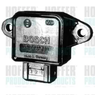 7513043 Датчик положення дросельної заслонки Hoffer підбір по vin на Brocar