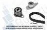 Комплект ГРМ 1.6/1.7/1.8і TRAFIC, CLIO I, R19/VOLVO 340-360, 460 84-01 BKCD0061