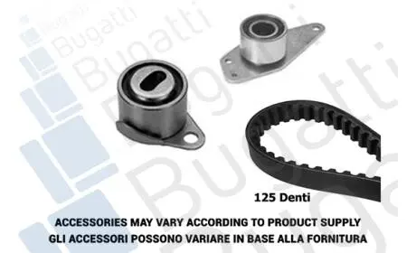 BKCD0061 Комплект ГРМ 1.6/1.7/1.8і TRAFIC, CLIO I, R19/VOLVO 340-360, 460 84-01 BUGATTI підбір по vin на Brocar
