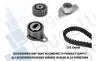 BKCD0610 Комплект ГРМ 1.9D Kangoo 97-03/Clio 91-05/Rapid 94-98 (з шестернею) BUGATTI підбір по vin на Brocar